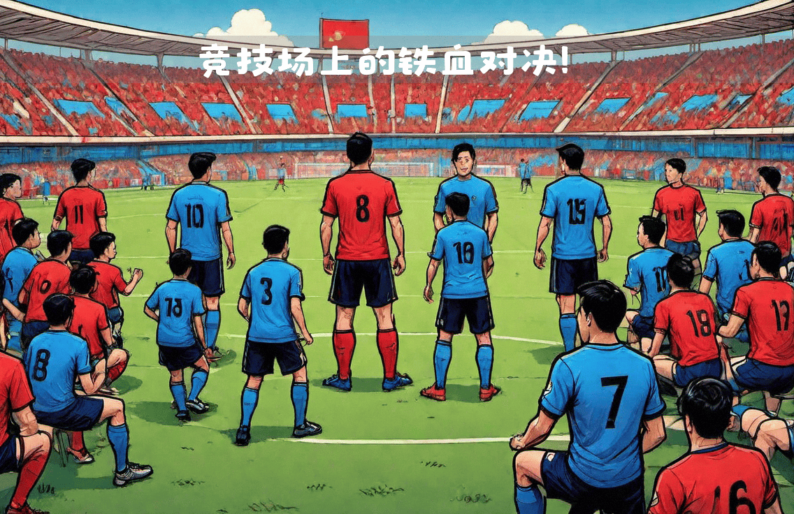 两支实力强劲的球队即将在场上对决