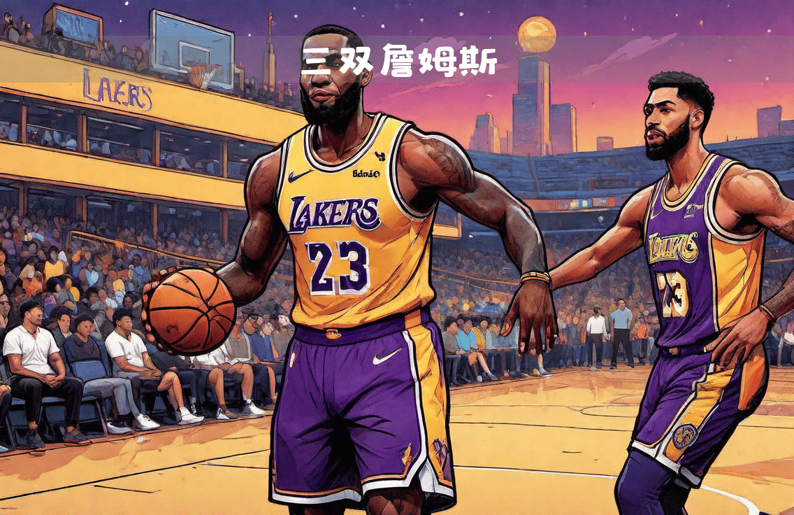湖人战太阳，詹姆斯戴维斯联手掀翻对手