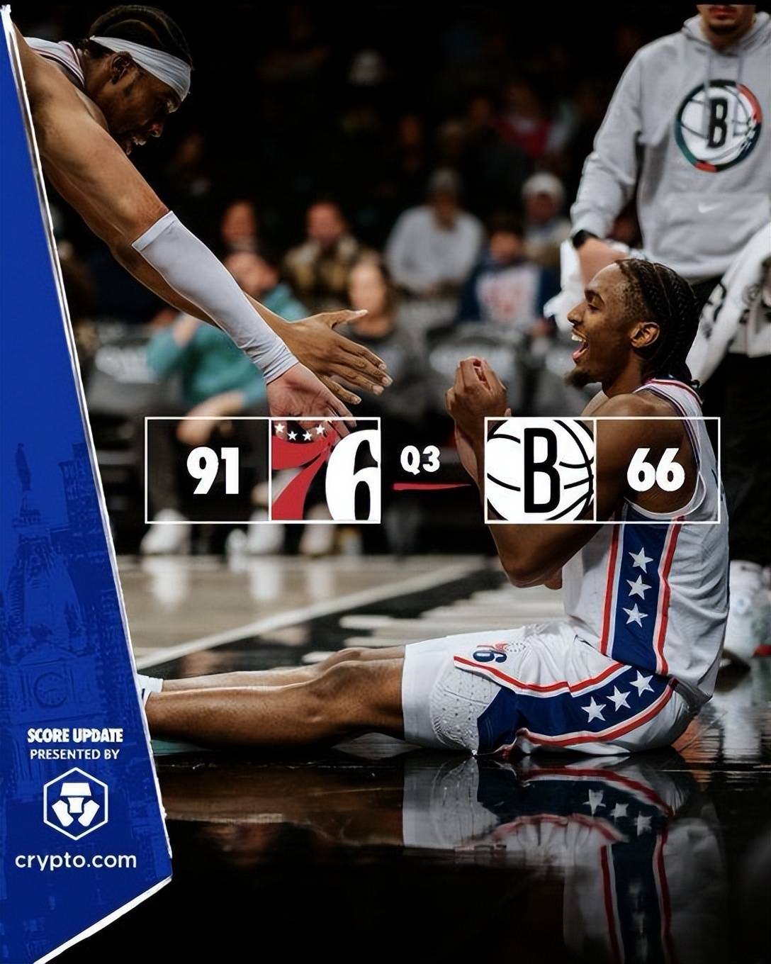 76人主场大胜篮网挺进东部决赛